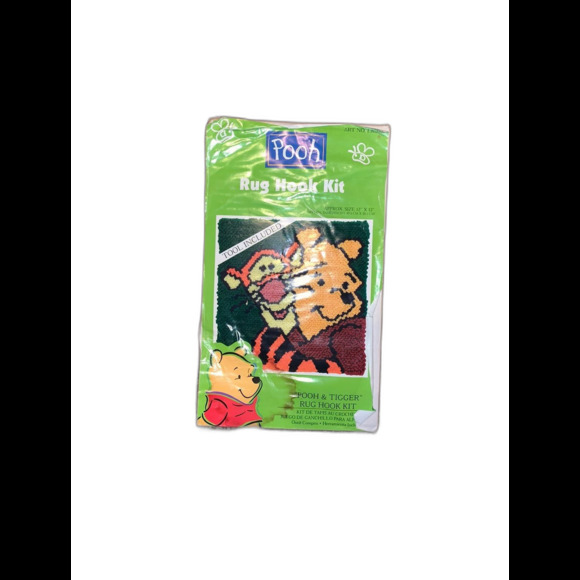 Pooh & Tigger Rug Hook Kit - Picture 1 of 5